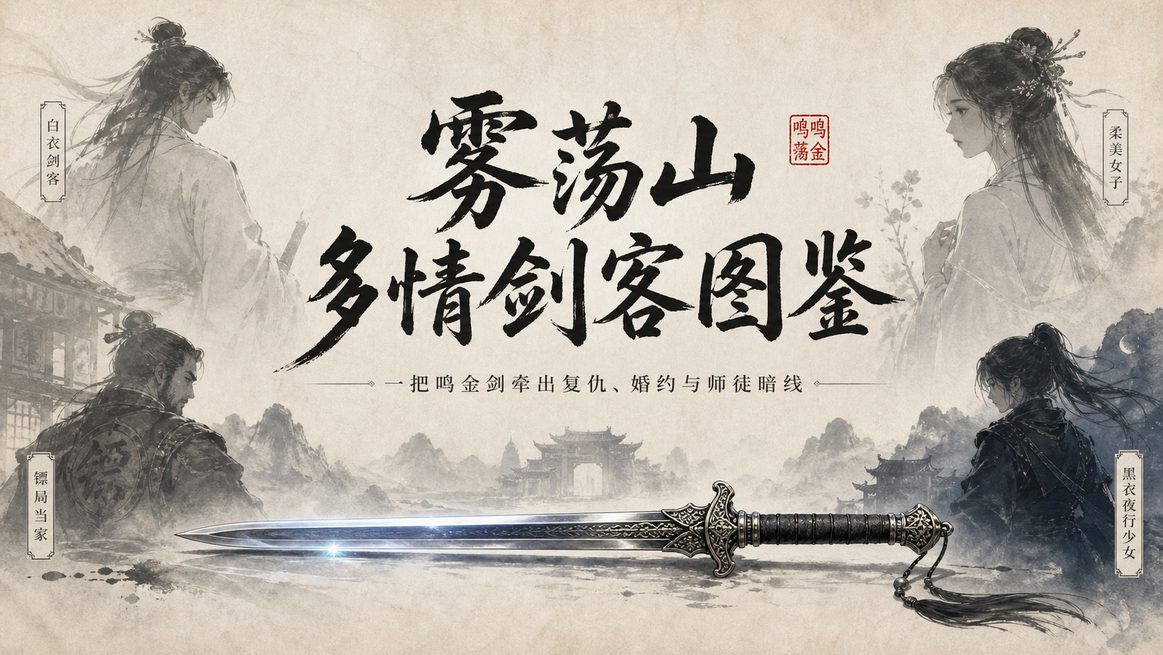 第 1 页：雾荡山多情剑客图鉴封面